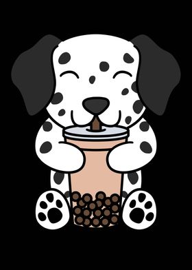 Dalmatian Bubble Tea 