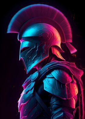 Colorful Neon Gladiator 6