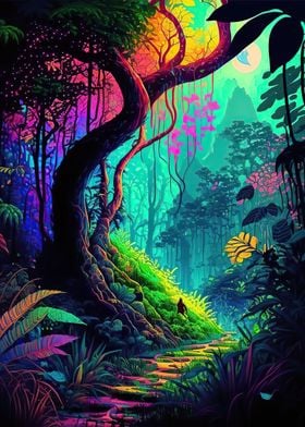 Psychedelic nature