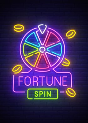 Fortune Spin Neon Gaming