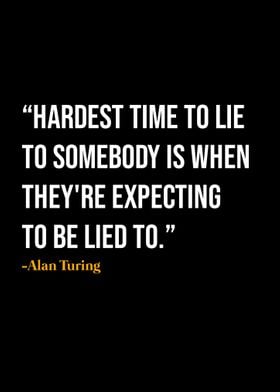 Alan Turing Quote 