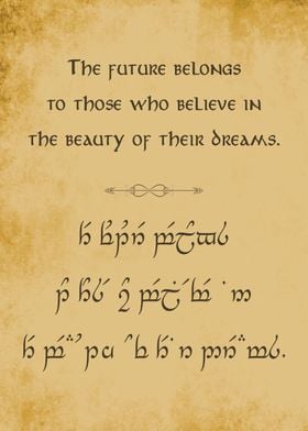 the hobbi rings quotes