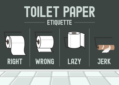 Toilet Paper Etiquette