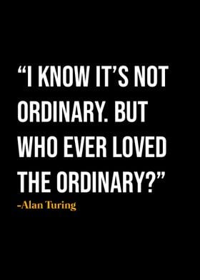 Alan Turing Quote 