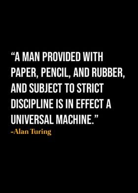 Alan Turing Quote 