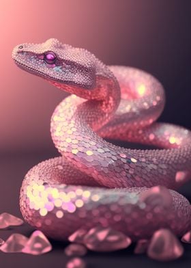 Pink Snake Splash