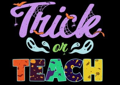 Teacher Halloween  trick 