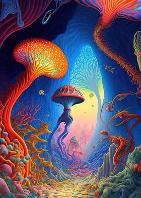 Psychedelic nature