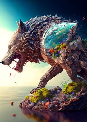 Fantasy Wolf