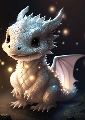 Baby dragon cute