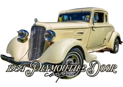 1934 Plymouth 2 Door Coupe