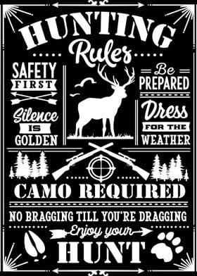 Enjoy Your Hunt Poster