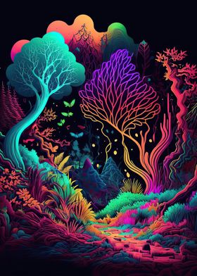 Psychedelic nature