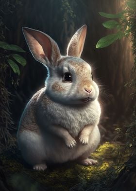 cute rabbit 