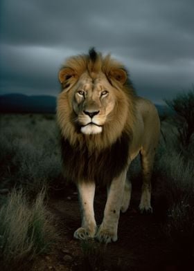 Lion Wildlife Photograph