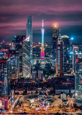 Guangzhou China Cityscape