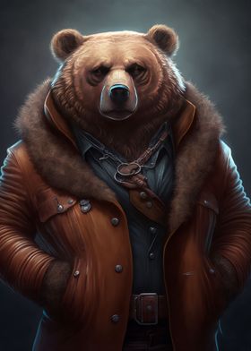 A real russian bear