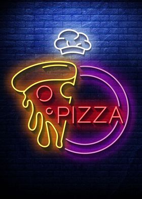 Pizza Neon food sign