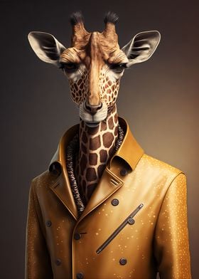 Detective giraffe