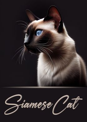 Elegant Siamese Cat