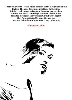 Veronica lake quotes 