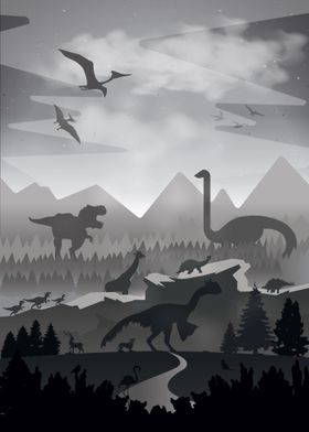 Dinosaur Landscape