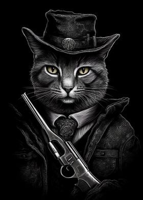 Gangster Cat