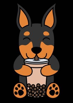 Doberman Bubble Tea 