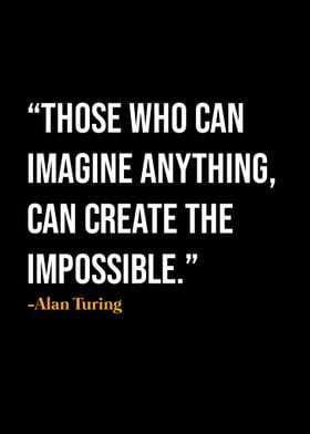 Alan Turing Quote 