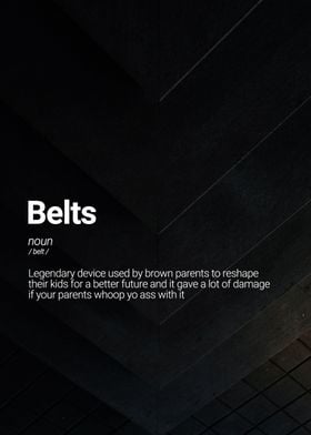 Belts