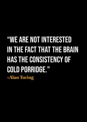 Alan Turing Quote 