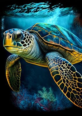 Ocean Turtle