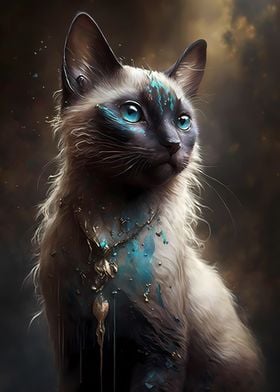 Siamese Cat Mythical beast