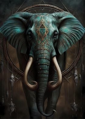 Elephant Fairy tale world