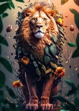 ‘Lion 1’ Poster by Alex Behelfer | Displate