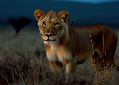 Lioness Wildlife Photo