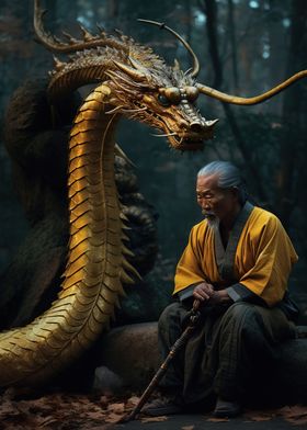 Samurai  Yellow Dragon