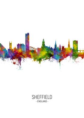 Sheffield Skyline England