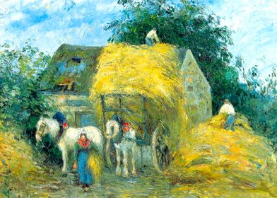 The Hay Cart Montfoucault