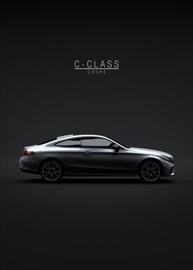 2021 C Class Coupe Grey