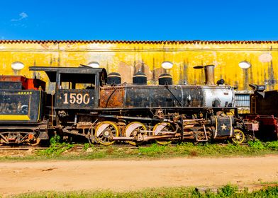 Abandoned Railway Engine