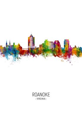 Roanoke Skyline Virginia