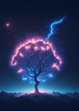 Cosmic Tree Lightning