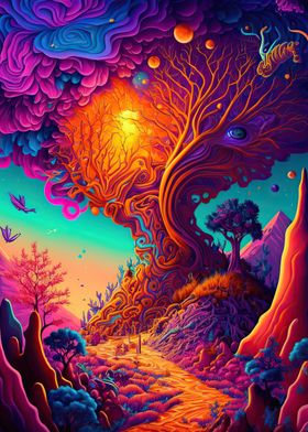 Psychedelic nature