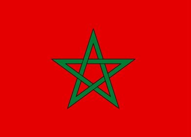 Flag Of Marocco