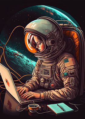 Programmer in space