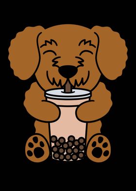 Goldendoodle Bubble Tea 