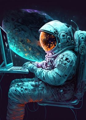 Programmer in space