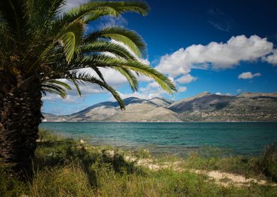 Greek island of Kefalonia