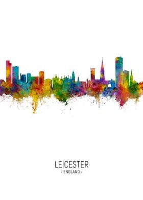 Leicester Skyline England